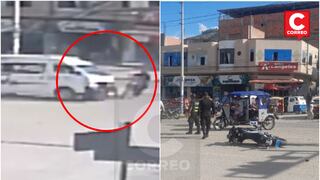 Pichanaqui: Sereno pierde la vida al impactar motocicleta contra ambulancia (VIDEO)