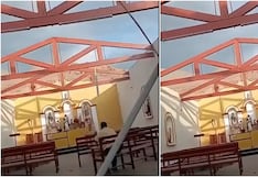 Palpa: vientos huracanados destruyen el techo de la capilla más antigua de Santa Rosa de Río Grande