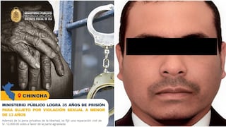 Chincha: violador de menor permanecerá 35 años recluido en el penal de Chincha