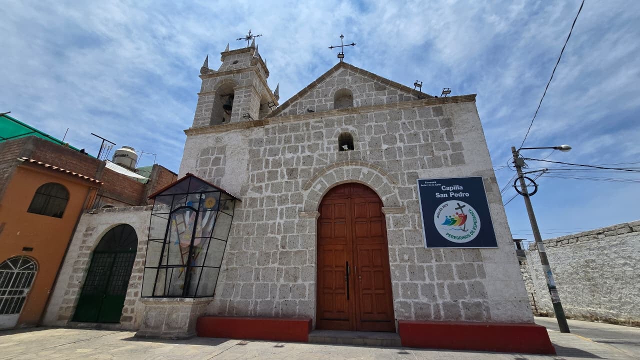 Iglesia de San Pedro en Pachacútec Viejo de Cerro Colorado, Arequipa. (Foto: Yunsu Pariapaza/@photo.gec)
