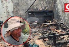 Chupaca: Padre se lanza al fuego para salvar a su hijo pero el niño muere quemado (VIDEO)