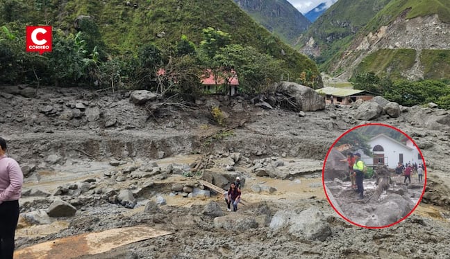 Tragedia en Machu Picchu: Aluvión mata a dos vecinos y deja cuantiosos daños (FOTOS)