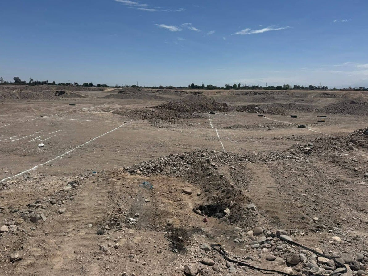 Invaden terrenos destinados a construir vasos reguladores en Majes. Foto: Junta de Usuarios Irrigación Majes.