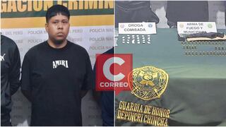 Chincha: prisión preventiva contra “Nachito” por tenencia de arma de fuego