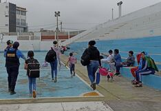 Trujillo: Pobladores de Víctor Larco son evacuados al Coliseo Municipal por prevención ante alerta de tsunami