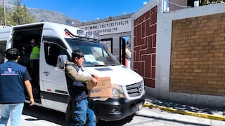 Material electoral llegó a 13 distritos y 8 centros poblados de Arequipa