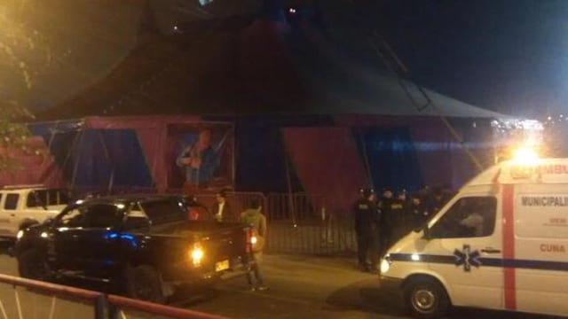 Explota granada en circo de la Paisana Jacinta, hay siete heridos (VIDEO)