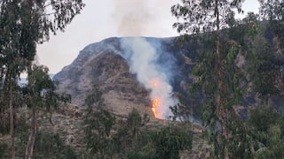 Incendio en Pampacolca destruyó 60 hectáreas de pastizales