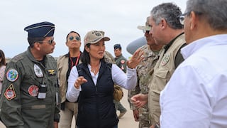 Keiko Fujimori llega a Lambayeque para supervisar trabajos ante el Fenómeno El Niño