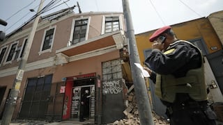 Derrumbe en una quinta del Cercado de Lima causó alarma entre vecinos (FOTOS)