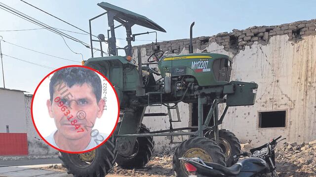 Lambayeque: Tractor aplasta y mata a obrero en Zaña