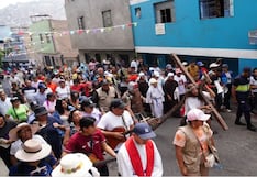La Victoria: Viacrucis culminó en el cerro El Pino con emotiva escenificación