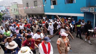 La Victoria: Vía crucis culminó en el cerro El Pino con emotiva escenificación