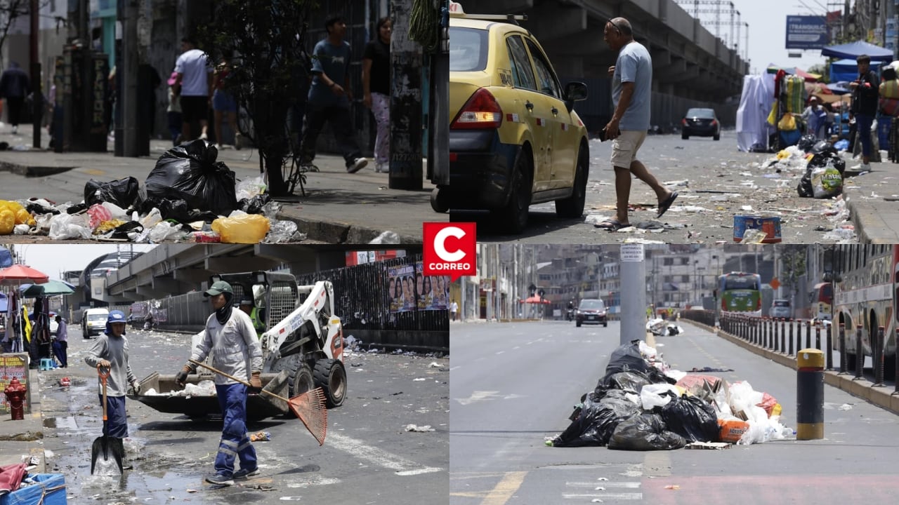 Cercado de Lima: recolectan más de 850 toneladas de basura tras celebraciones de Año Nuevo 2026. Fotos: Lenin Tadeo /photo.gec