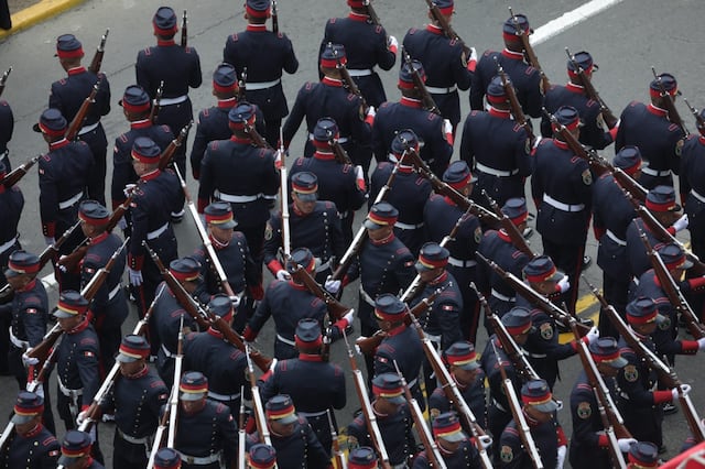 Gran Parada Militar en la Av. Brasil. Fotos: Julio Reaño /@photo.gec