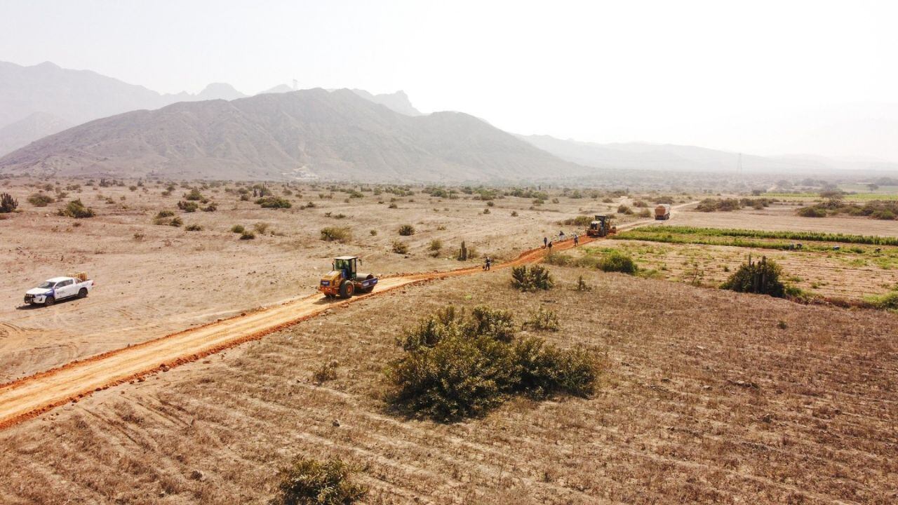 Durante una reunión entre el alcalde de Pacanga y autoridades del gobierno regional se destacó que la intervención se encuentra a un 90% de avance.