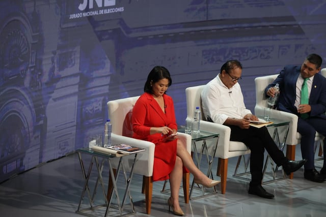 El lado B del quinto día de debate presidencial 2026 (Fotos: GEC)