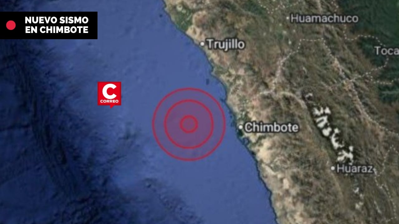Ancash: nuevo sismo de 3.7 grados remueve Chimbote este 2 de diciembre. Composición: Diario Correo.
