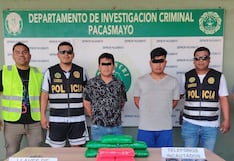 Policía incauta 10 kilos de pasta básica de cocaína en La Libertad