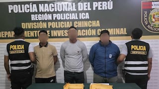 Chincha: caen tres venezolanos por delitos de coacción y usura en agravio de un ciudadano
