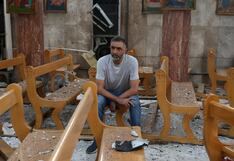 Al menos 13 muertos en un ataque atribuido a Estado Islámico contra una iglesia de Damasco