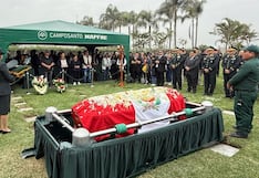 Entierran a policía natural de Chupaca que murió baleado por delincuentes