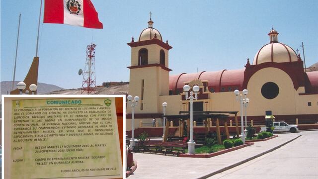 Tacna: Ejército Peruano realiza maniobras militares en Locumba