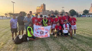Miguel Grau campeón de la Segunda División de Huanchaco