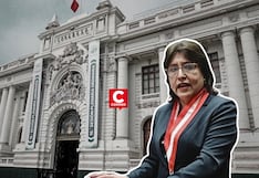 Delia Espinoza rechaza inhabilitación del Congreso y denuncia “venganza y represalia” política