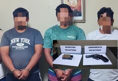 Pisco: sujetos con múltiples antecedentes caen con revólver y 38 municiones en San Clemente