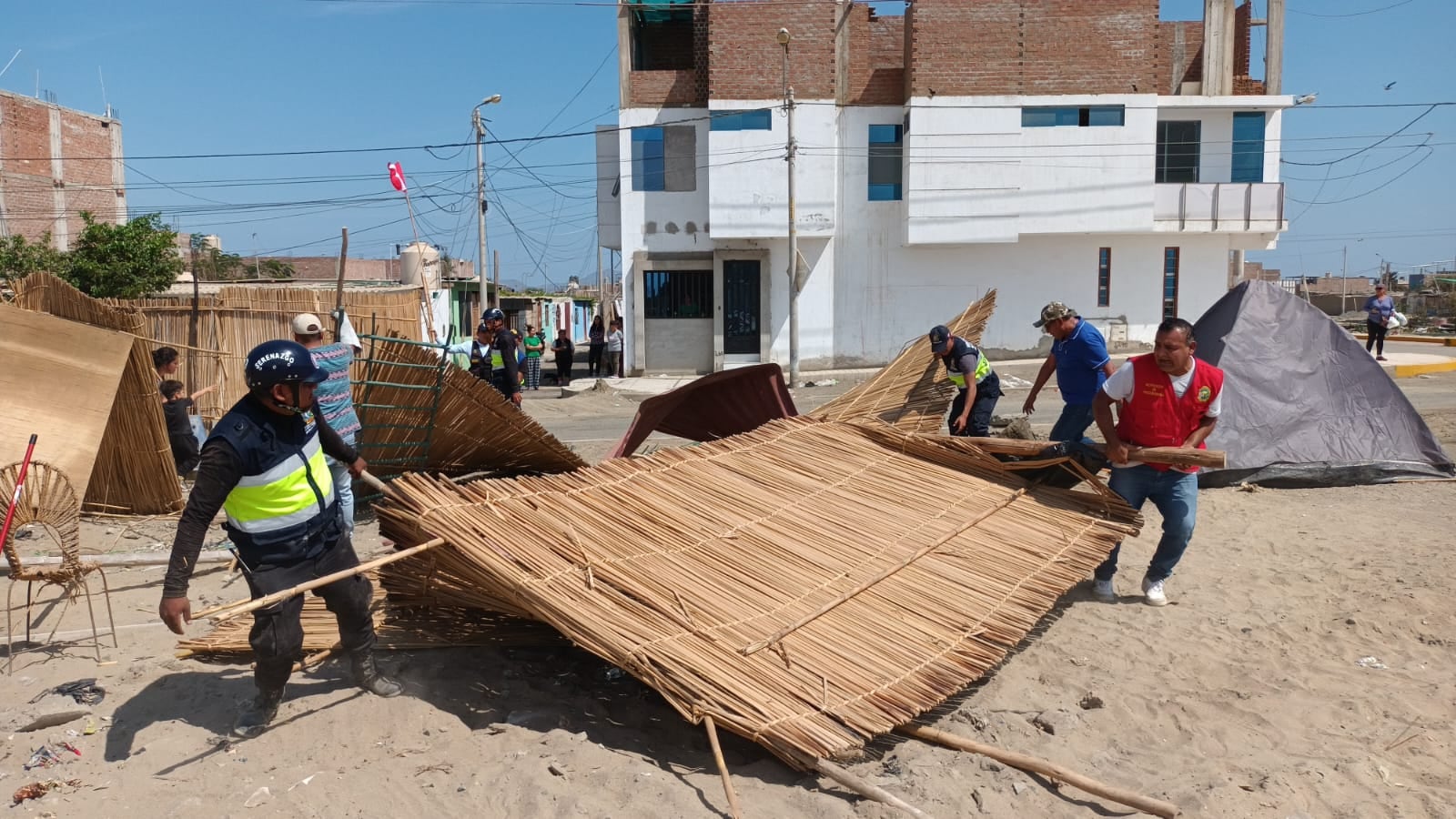 Funcionarios de la comuna sureña impusieron el principio de autoridad.