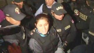 Internan a Nancy Obregón en penal de Chorrillos