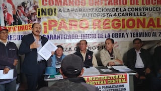 Comité multisectorial de la NCC: “Con Jerí o sin Jerí habrá paro en Junín y toma de La Oroya”