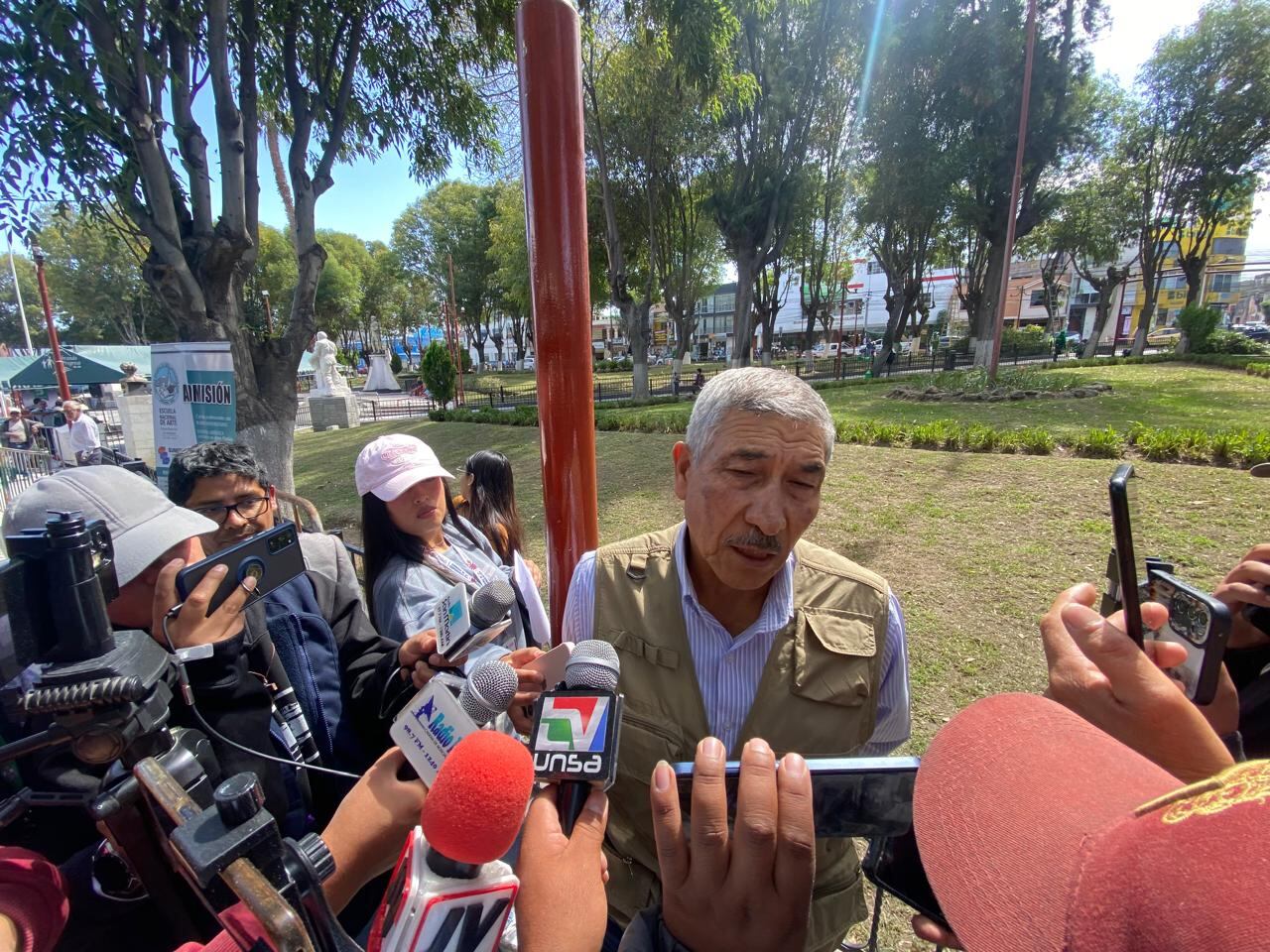 Alcalde de Cerro Colorado, Manuel Vera, asegura que taller pirotécnico operaba dentro de la normatividad. Foto: GEC.