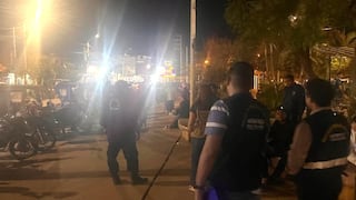 Piura: Autoridades intervienen parque por consumo de alcohol en Sullana
