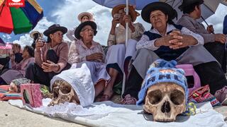 Tullupampay: Venerando calaveras en una tradición ancestral en Chongos Bajo (FOTOS)