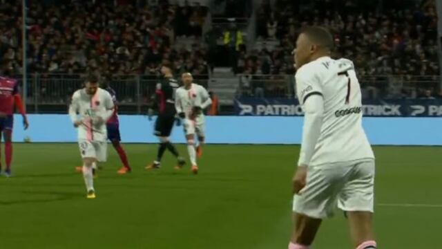 ‘Leo’ Messi dio brillante asistencia y Mbappé hizo golazo en PSG-Clermont (VIDEO)