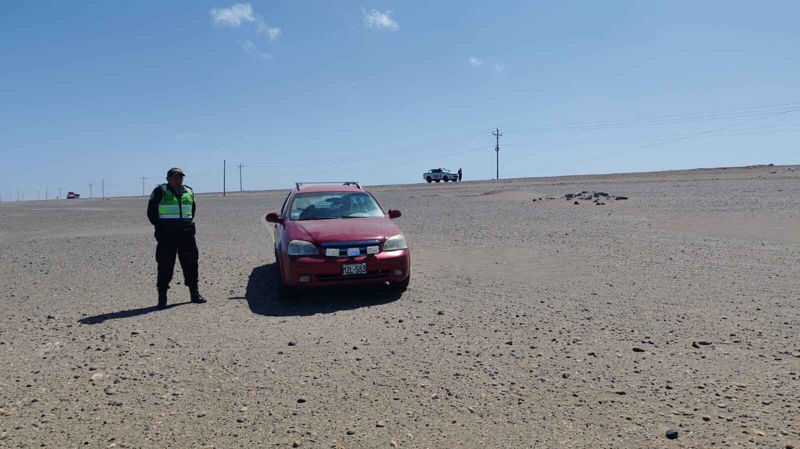En Caravelí, Policía halla vehículo de taxista asesinado en Camaná. Foto: PNP.