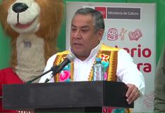 Huancayo: Pifian al premier Adrianzén por mencionar a la presidenta Dina Boluarte