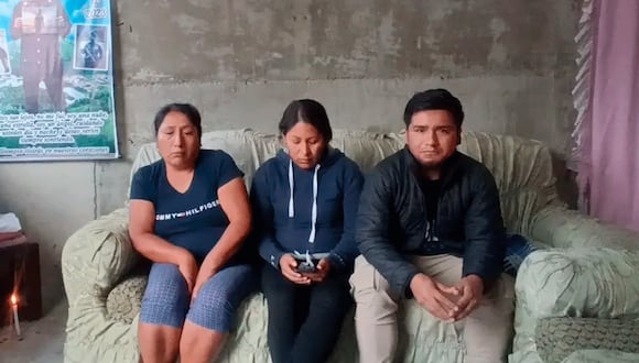 Los familiares de Alan Taypecahuana Valenzuela, una de las víctimas mortales del atentado en la minera Poderosa, exigieron a las autoridades agilizar las investigaciones . (Fuente: RPP)