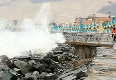 Marina e Indeci alertan oleajes anómalos en toda la costa peruana del 18 al 22 de agosto