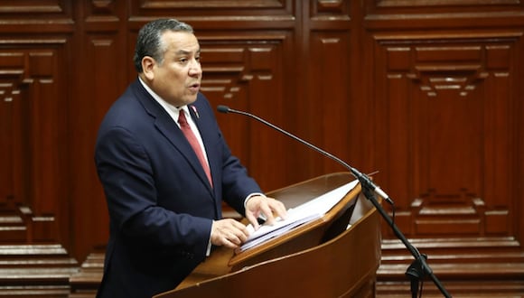 Gustavo Adrianzén dijo al Congreso que pedir facultad legislativa. | Foto:  jorge.cerdan/@photo.gec