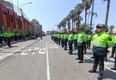 Chincha: llegan 55 efectivos para reforzar las acciones de seguridad ciudadana