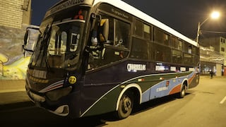 Ataque a bus con pasajeros a bordo deja un herido en Chorrillos