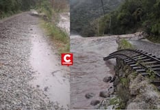 Machu Picchu: Vía del tren afectada por huaico sería restablecida este domingo