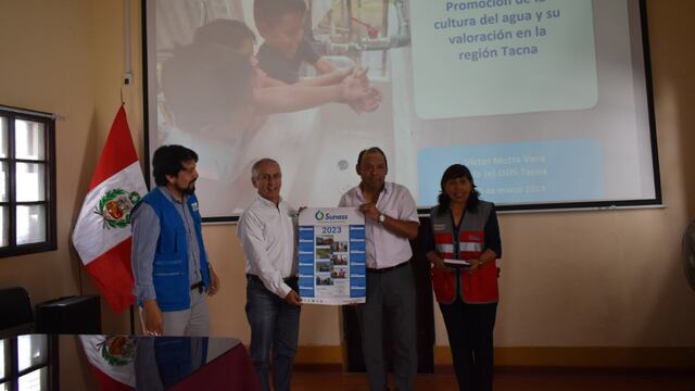 Tacna: Sunass promueve cuidado del agua potable en la comunidad educativa