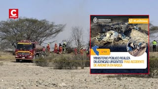 Nasca: Fiscalía inicia diligencias en zona donde cayó avioneta que dejó 13 fallecidos