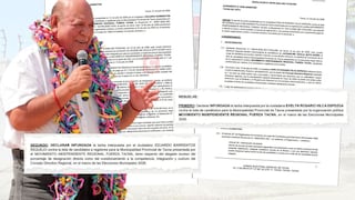 Tacna: JEE declara infundadas dos tachas presentadas contra lista de Fuerza Tacna