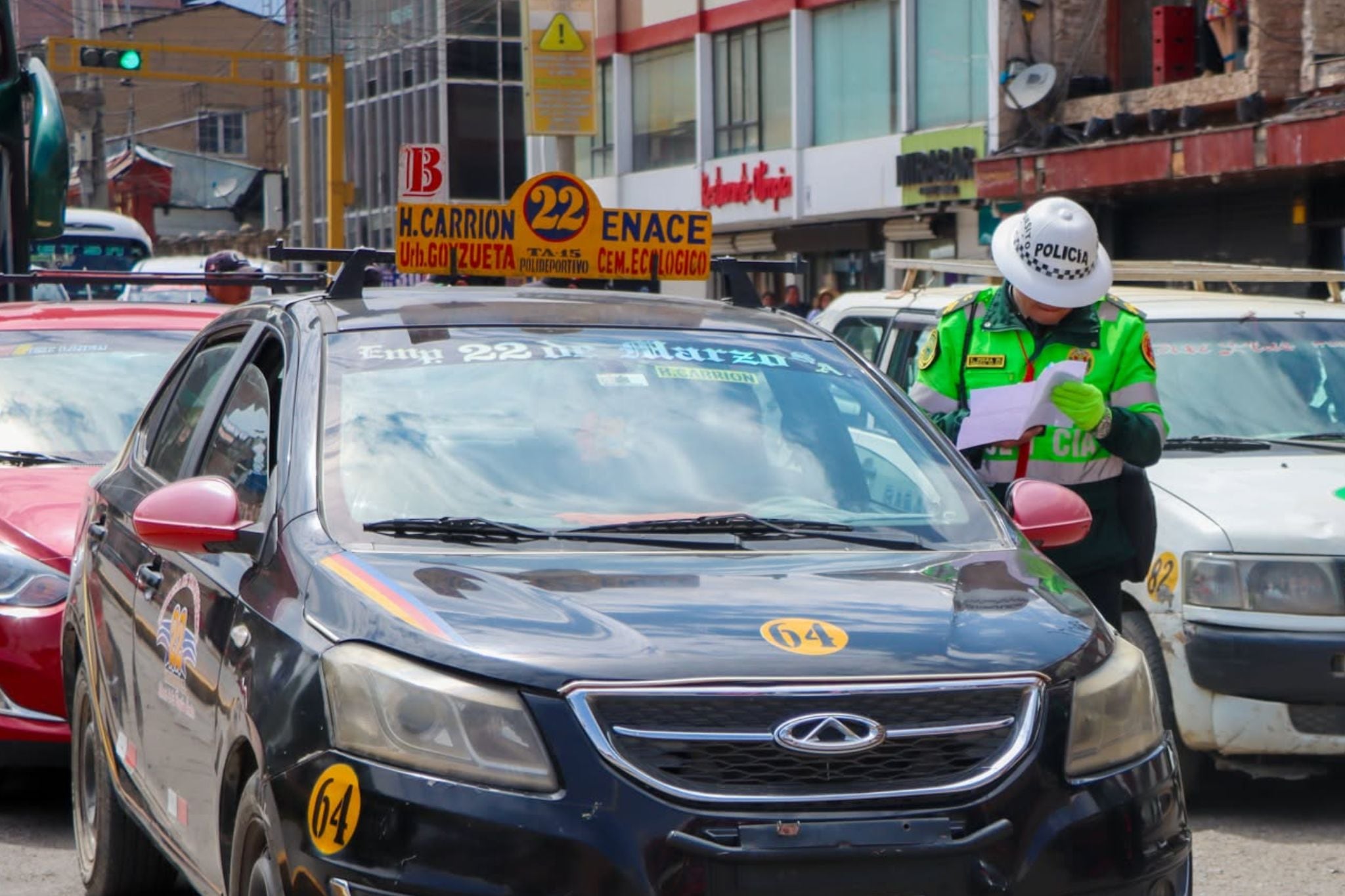 Huancayo supera las 12 mil papeletas por infracciones de tránsito