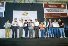 Gerencia Regional de Agricultura de Arequipa: Titulación agrícola no tiene avances